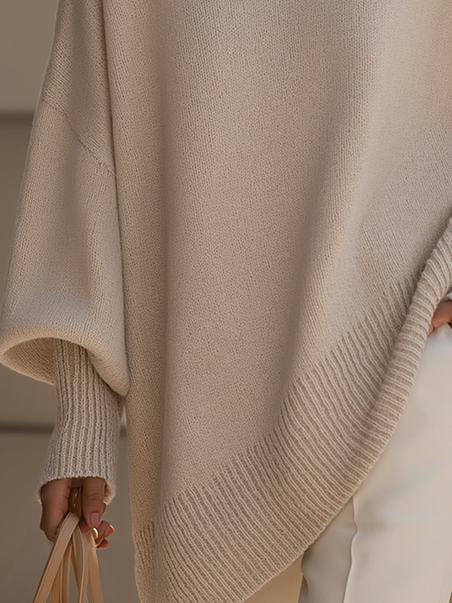 Veliriannea | Oversized Poncho Sweater