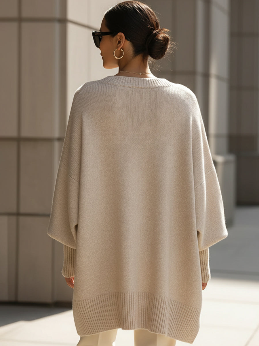 Veliriannea | Oversized Poncho Sweater