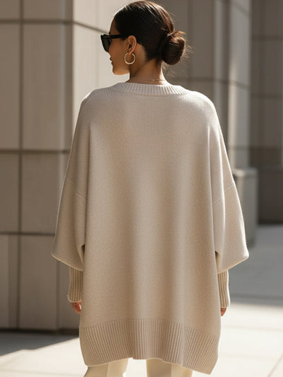 Veliriannea | Oversized Poncho Sweater