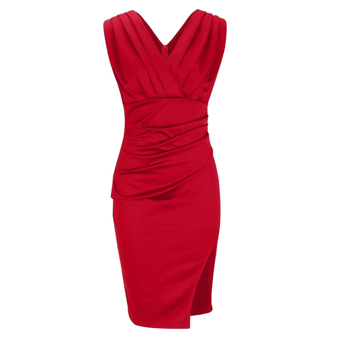 Aurelinne | Fitted V-neck Dress