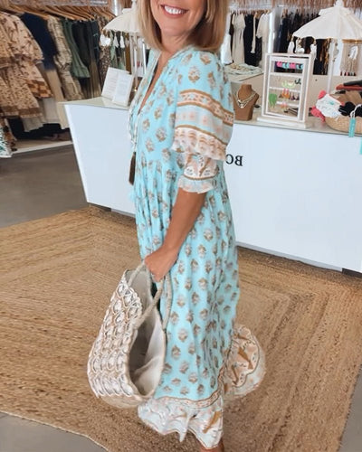 Corvella | boho tassel midi