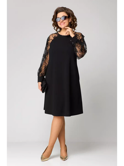 Arwen | Classic Lace Sleeve Dress