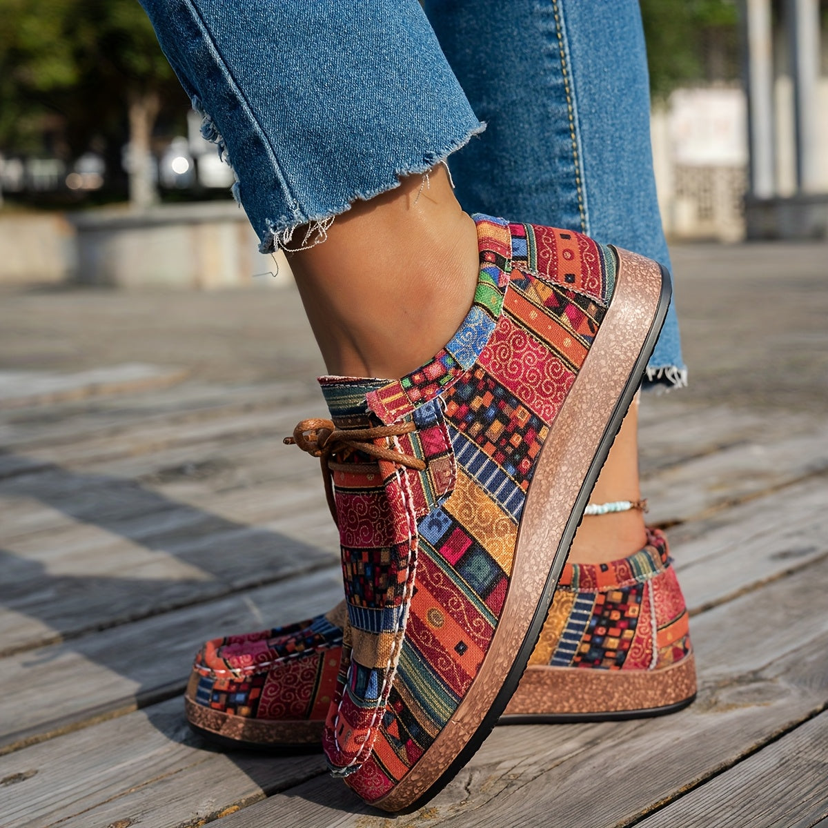Cailyn | Retro Colorful Women’s Shoes