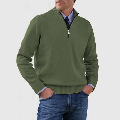 Darevellon | Classic Half-Zip Sweater
