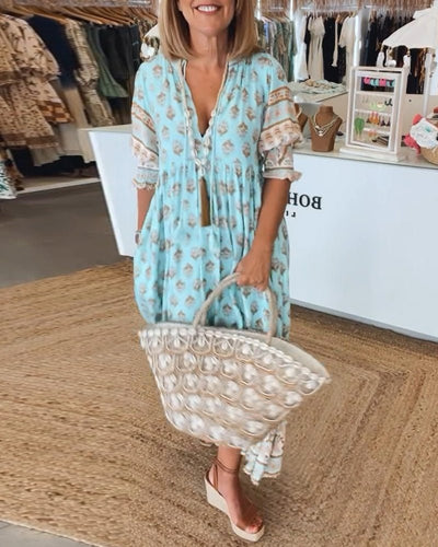 Corvella | boho tassel midi