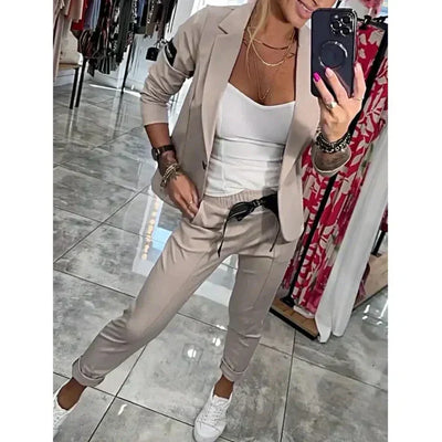 Serelinae | Elegant Blazer & Trouser Set