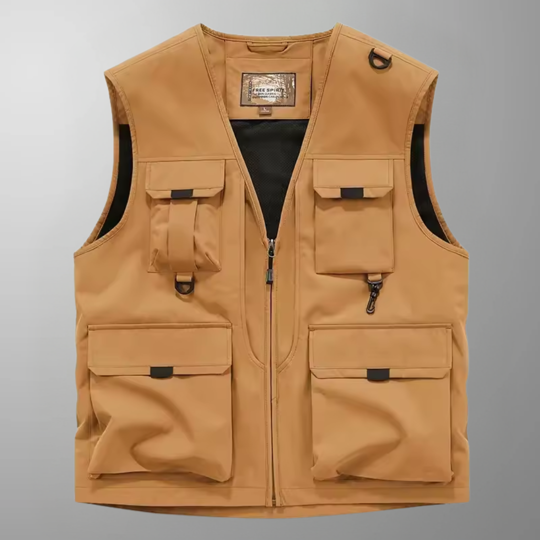 Dareon | breathable multi-pocket cargo vest