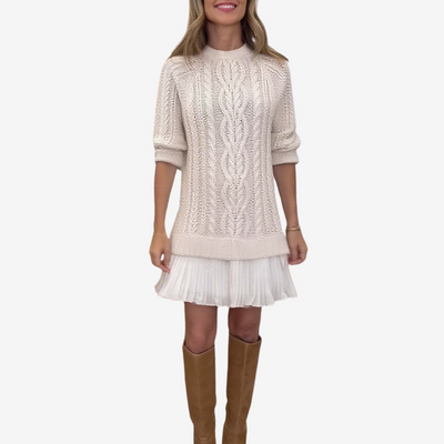 Isolde | Knit Sweater Dress