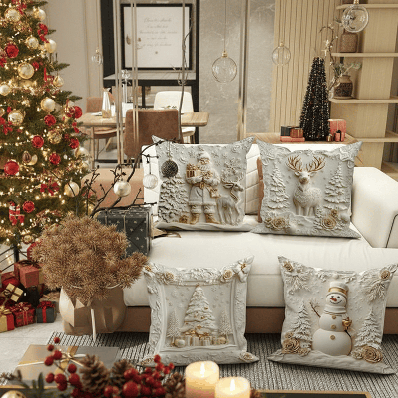 Selviannea | Christmas Decorative Pillowcase