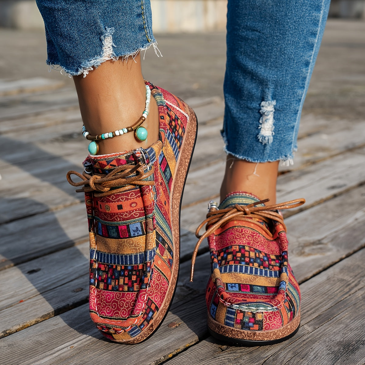 Cailyn | Retro Colorful Women’s Shoes