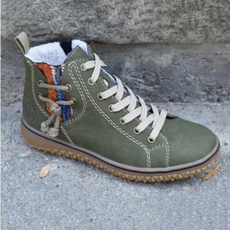 Veliryn | Retro Waterproof Ankle Boots