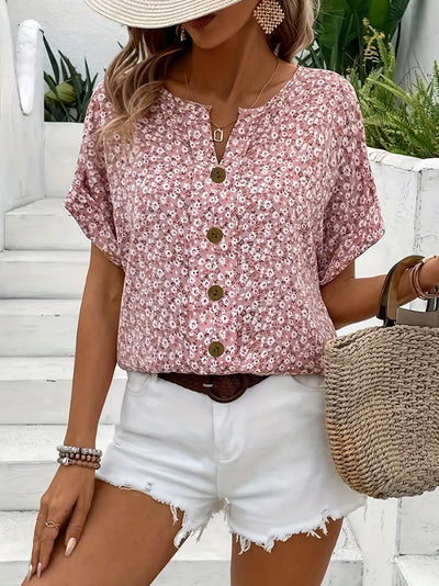 Virellea | Elegant floral blouse