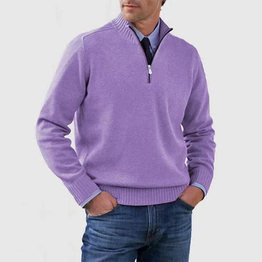 Darevellon | Classic Half-Zip Sweater