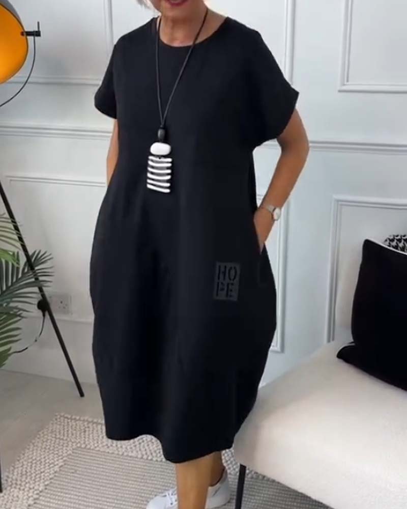 Sarvelle | Casual Short-sleeve Kaftan