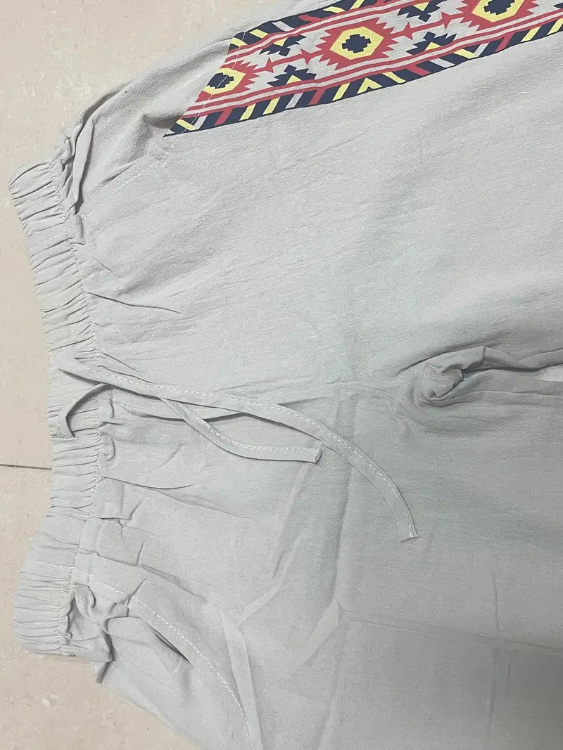 Carvien | Ethnic Comfort Fit Trousers