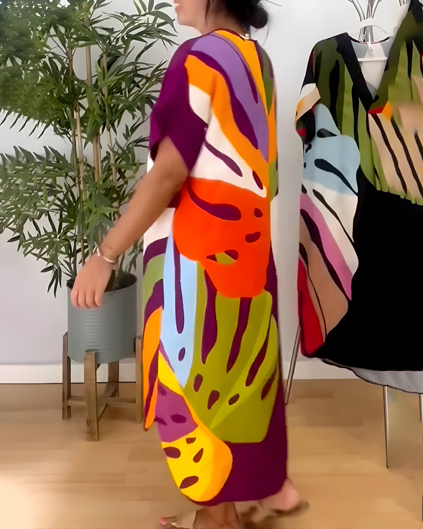 Evelora | Casual Colourful Dress