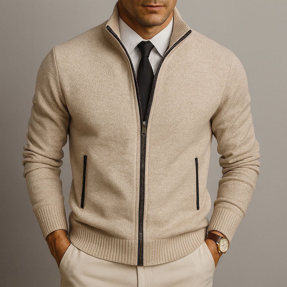 Corven | Zipped Elegant Cardigan