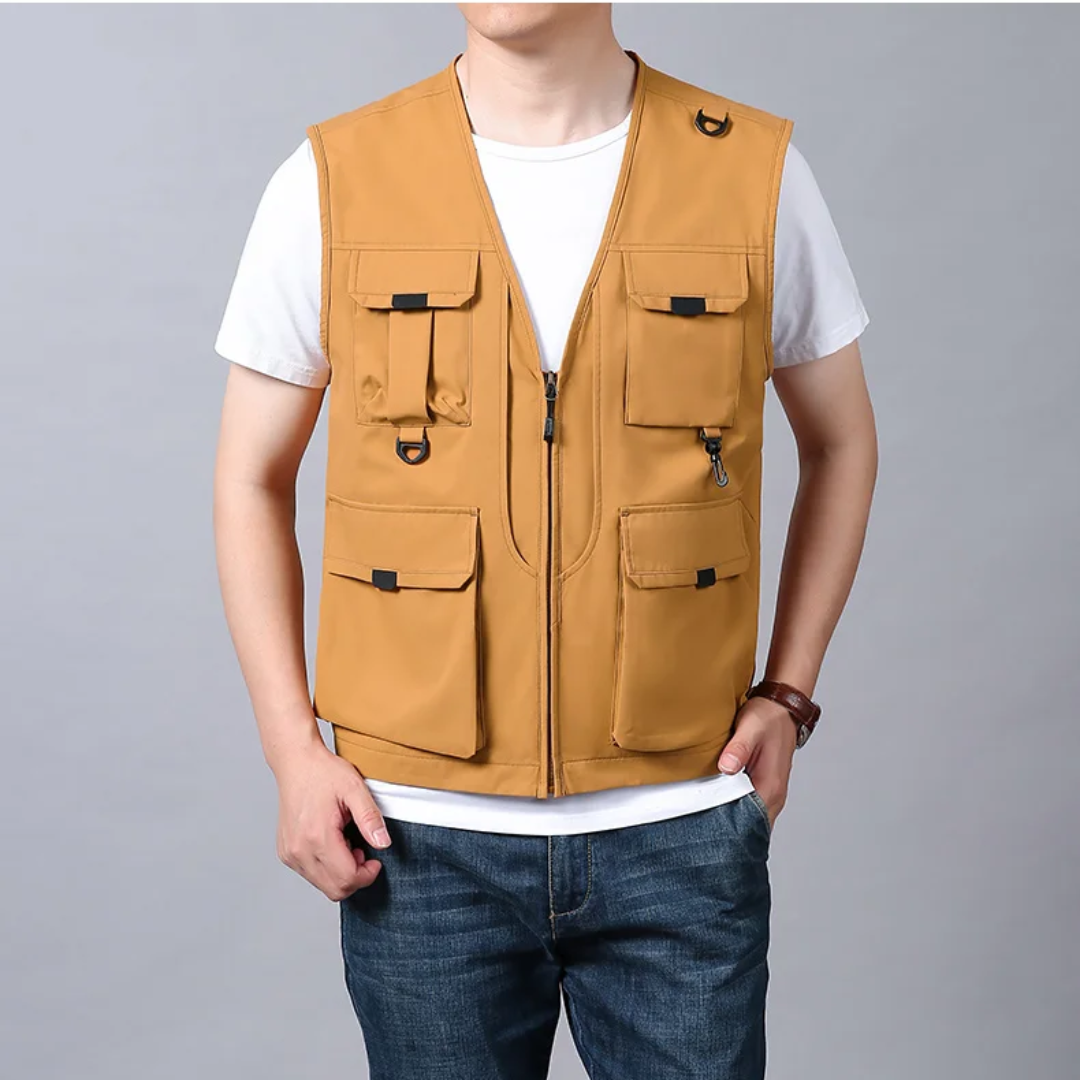 Dareon | breathable multi-pocket cargo vest