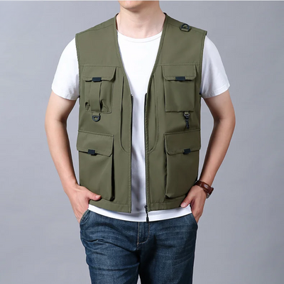Dareon | breathable multi-pocket cargo vest