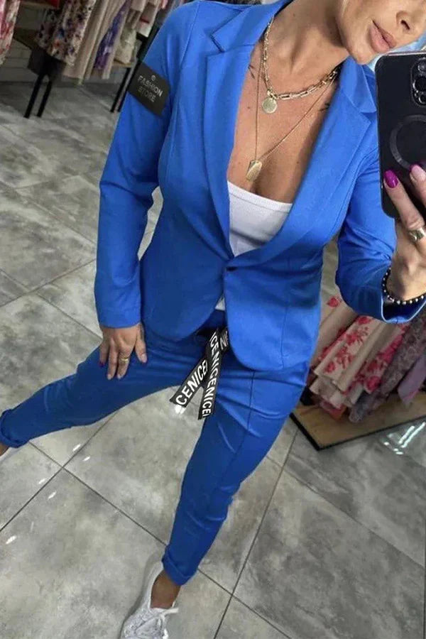 Serelinae | Elegant Blazer & Trouser Set