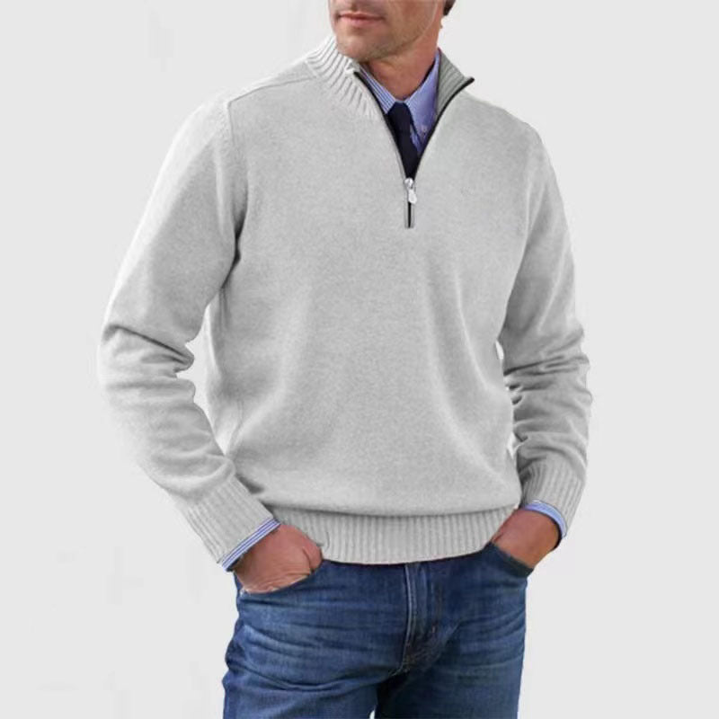 Darevellon | Classic Half-Zip Sweater