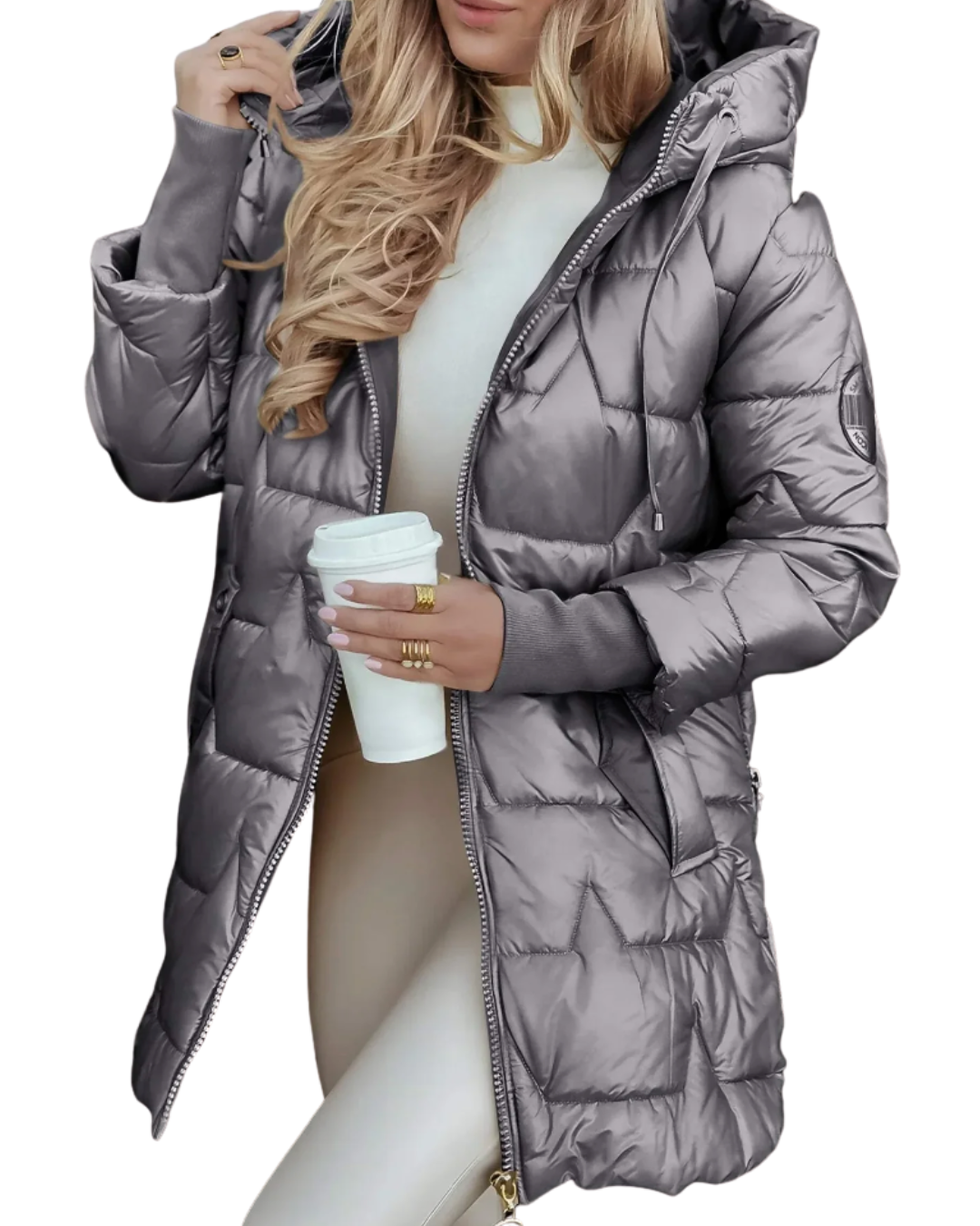 Aurelindra | Elegant Hooded Winter Coat