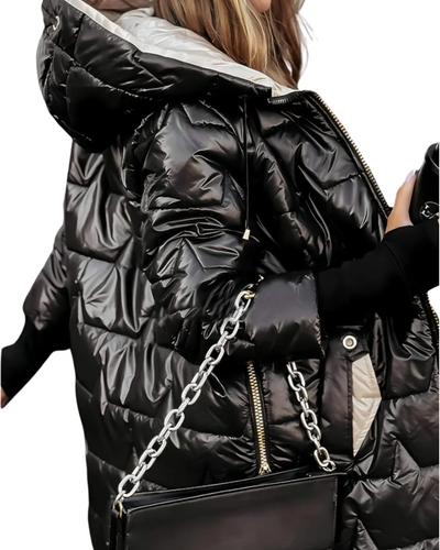 Aurelindra | Elegant Hooded Winter Coat