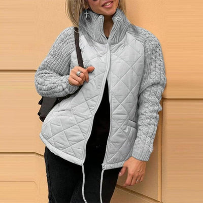 Marviellea | Patchwork Puffer Jacket