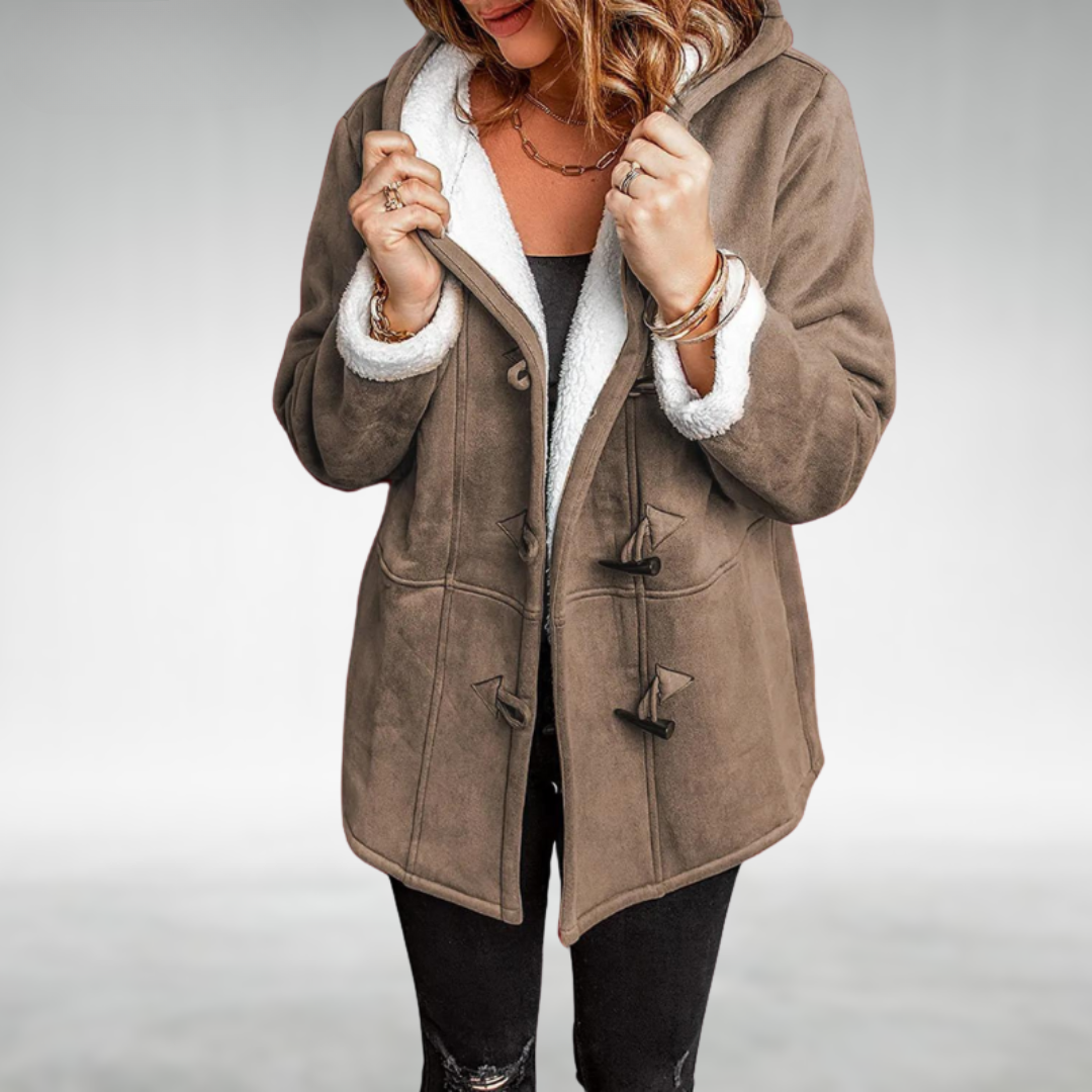 Seravienna | Warm Fleece-lined Coat