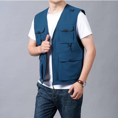 Dareon | breathable multi-pocket cargo vest