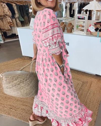 Corvella | boho tassel midi