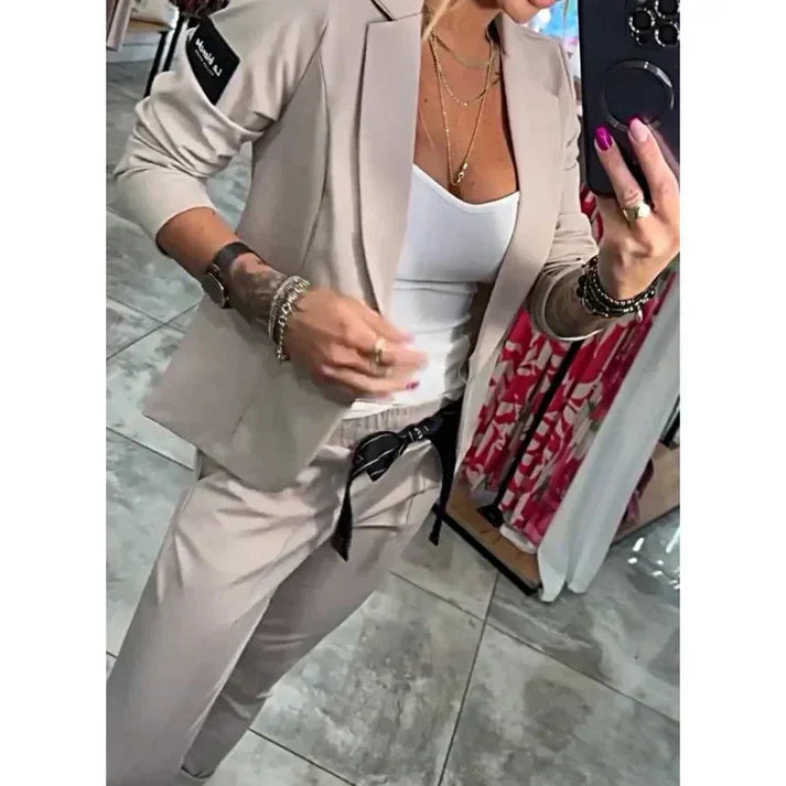 Serelinae | Elegant Blazer & Trouser Set