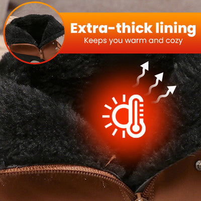 Marvielleenor | Warm Thick Heel Boots