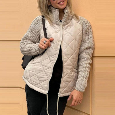 Marviellea | Patchwork Puffer Jacket