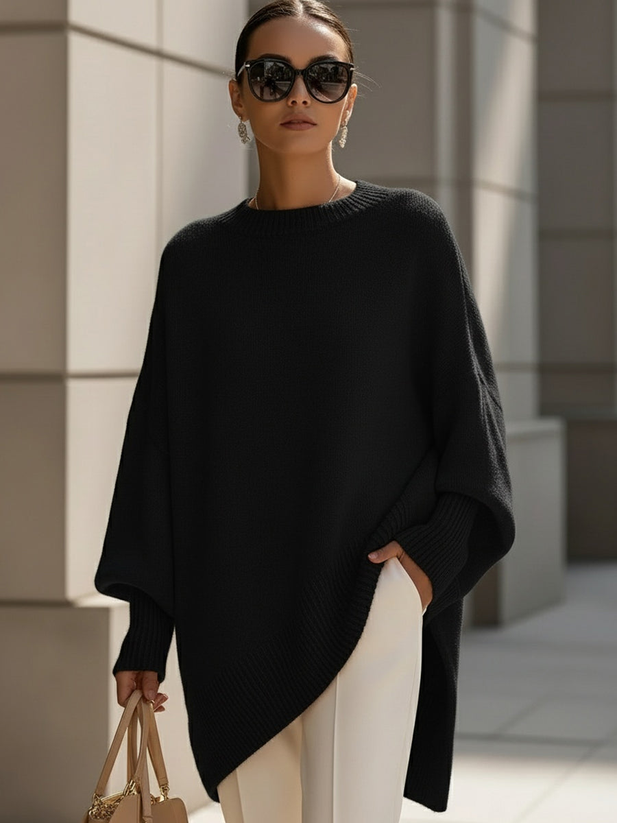 Veliriannea | Oversized Poncho Sweater