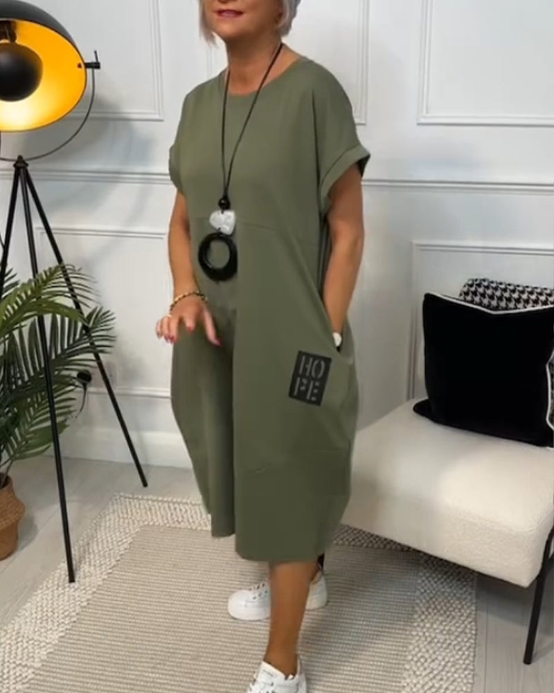 Sarvelle | Casual Short-sleeve Kaftan
