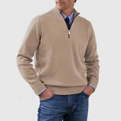Darevellon | Classic Half-Zip Sweater