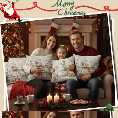 Selviannea | Christmas Decorative Pillowcase