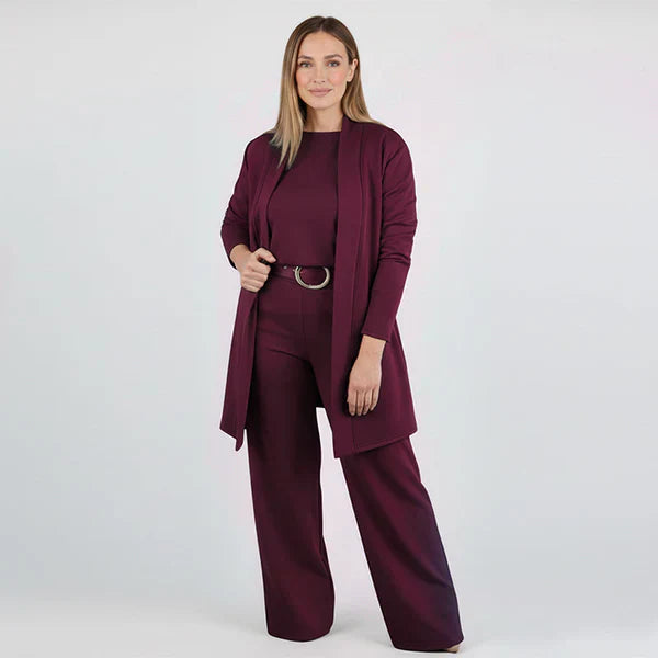 Verenissea | Elegant Three-piece Stretch Set