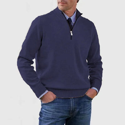Darevellon | Classic Half-Zip Sweater