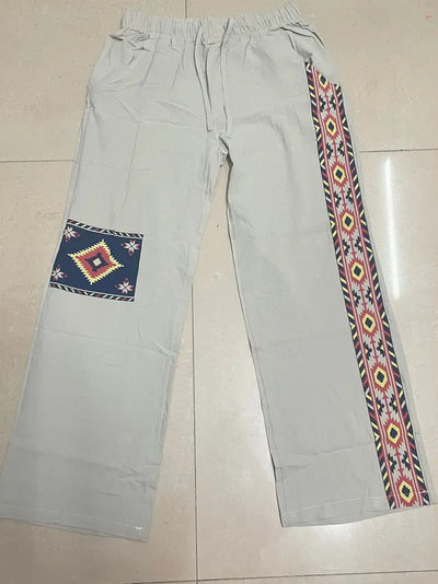 Carvien | Ethnic Comfort Fit Trousers
