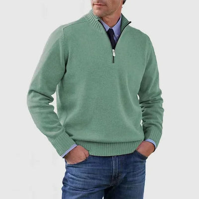 Darevellon | Classic Half-Zip Sweater