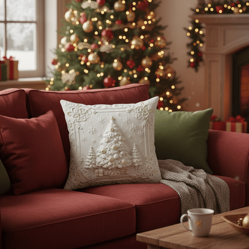 Selviannea | Christmas Decorative Pillowcase
