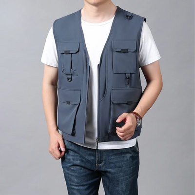 Dareon | breathable multi-pocket cargo vest
