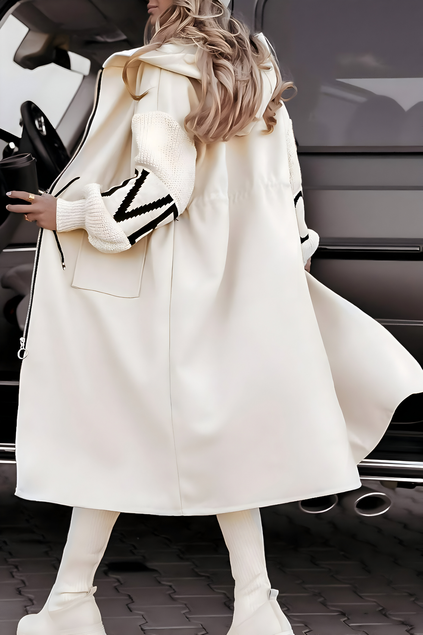 Melvarinea | Elegant Hooded Coat