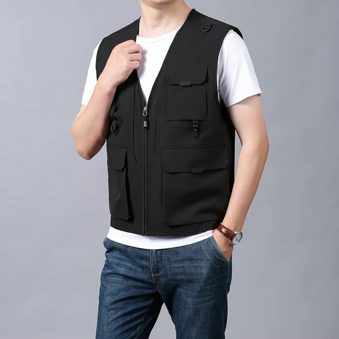 Dareon | breathable multi-pocket cargo vest
