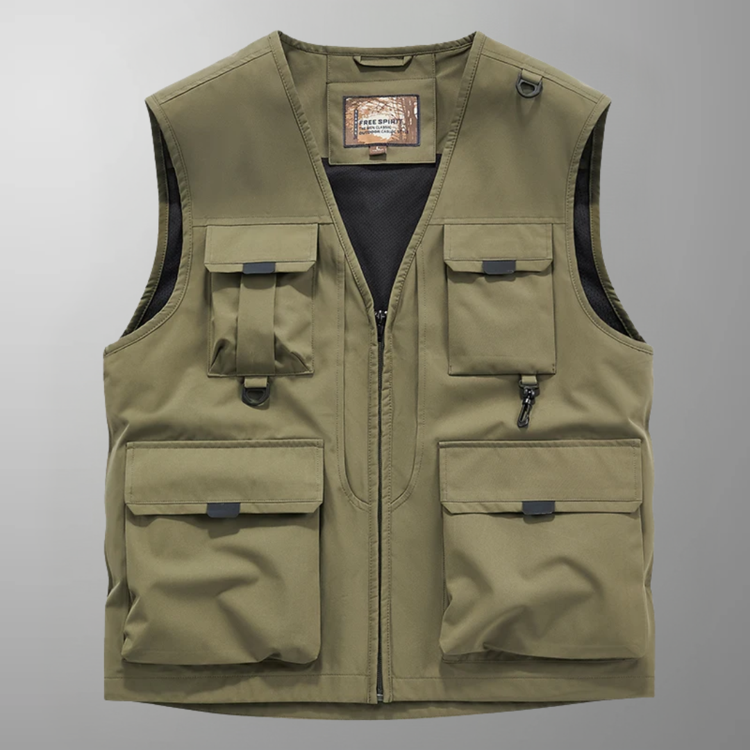 Dareon | breathable multi-pocket cargo vest