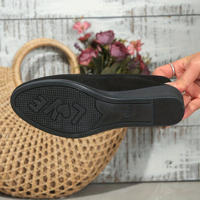 Aurenellea | Comfortable Wedge Ballerinas