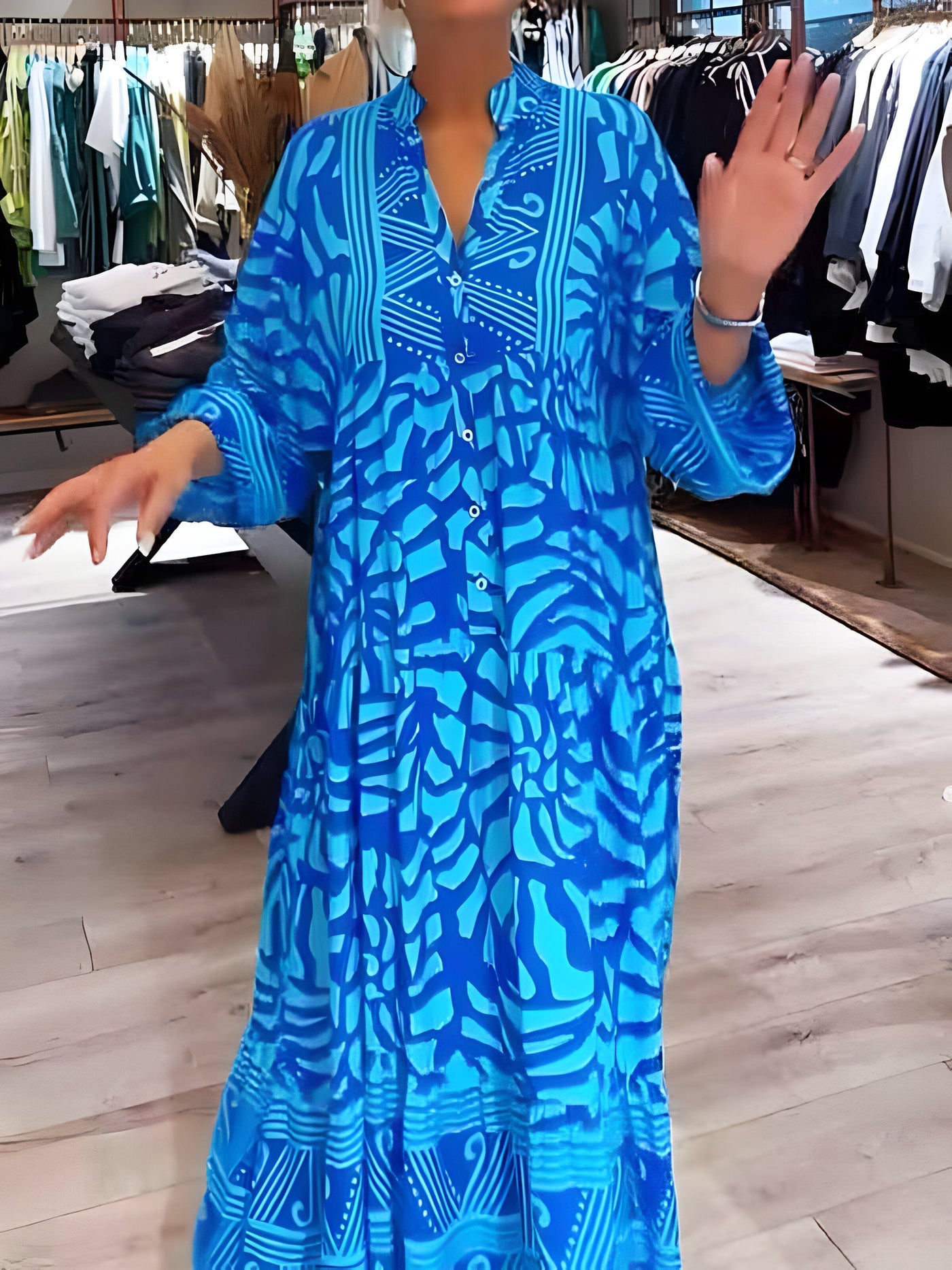 Selvianne | Artistic Print Dress