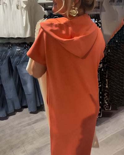 Loravine | Hooded Casual Dress